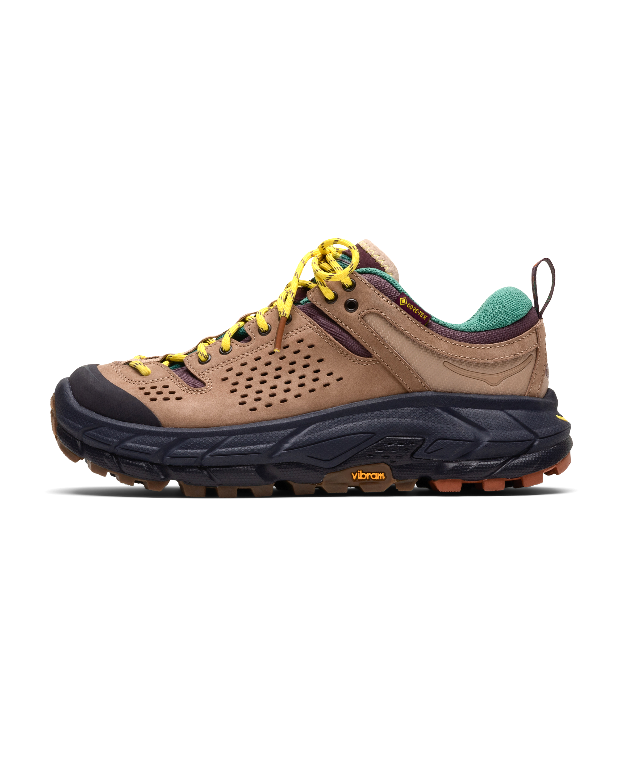 Hoka One One Bodega Tor Ultra Low GTX - Natural / Blazing Yellow